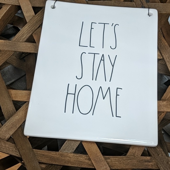 Rae Dunn Other - Rae Dunn Let's stay home